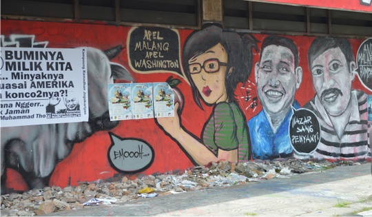 gambar grafiti di Jogja (Yogyakarta)